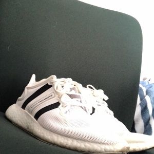 Y3 Run Boost White and Black